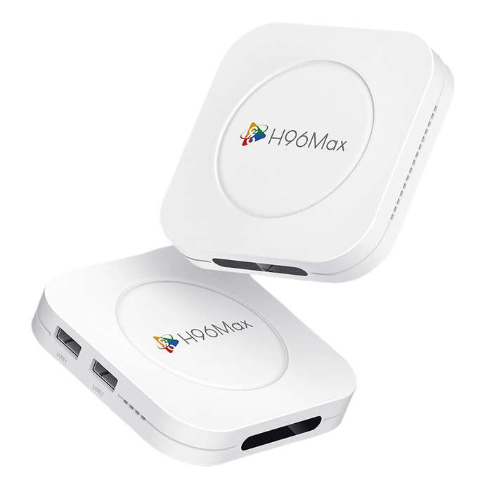 UK Plug - H96MAX M1 Plus 4+32G RK3528 Android 14 TV Box 3D 8K Ultra HD Smart Streaming Media Player