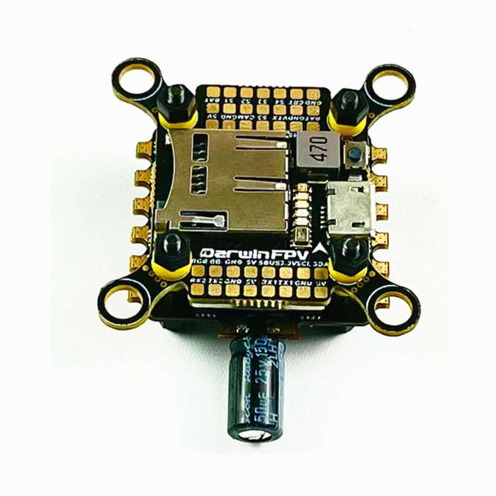 FC&ESC - 20x20mm DarwinFPV F411 F4 Flight Controller OSD with 5V BEC Output & 4in1 30A ESC 3-4S Stac