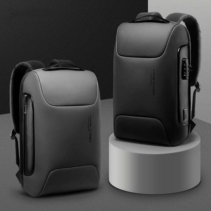 Mark Ryden MR9116 Anti-theft Backpack Laptop Bag Shoulder Bag USB Charging Men Business Travel Stora