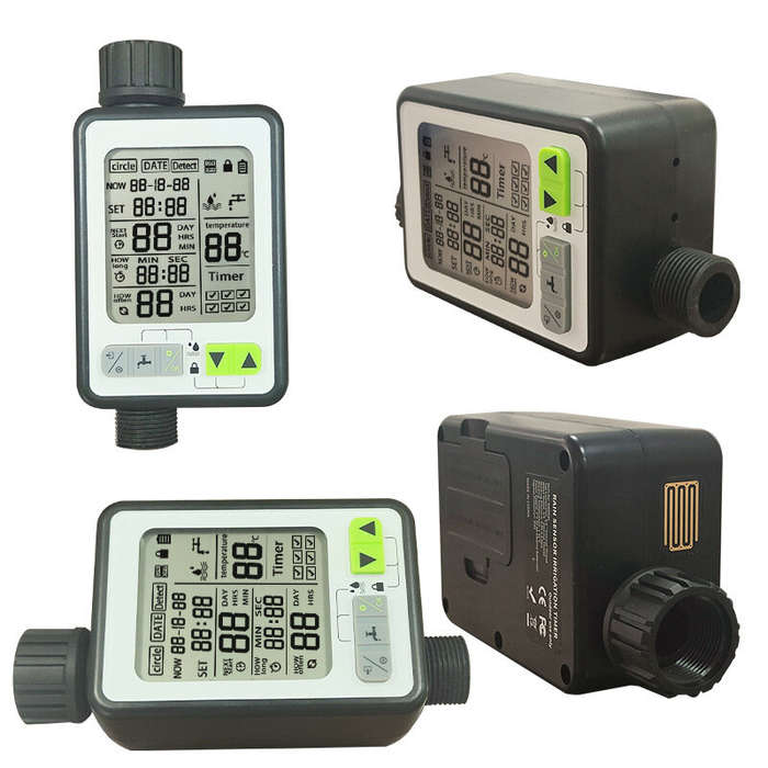 Type A - Smart Automatic Irrigation Controller with Rain Sensing Large Screen Timer & Low Power Prot