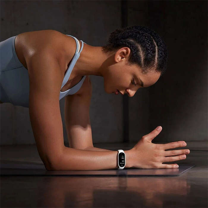 Green - Xiaomi Mi Band 10 1.72-inch AMOLED Display 5ATM Waterproof 21H Playback Heart Rate Blood Oxy
