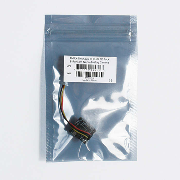 1 PC - Emax Tinyhawk III PLUS / Freestyle Spare Parts Runcam Nano Analog FPV Camera + 32Bit 400mW VT