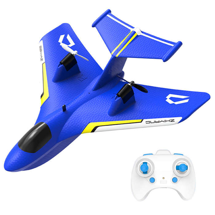 Red - ZHIYANG ZY-425 Sea Land Air 260mm Wingspan 2.4G EPP RC Airplane RTF With LED Light
