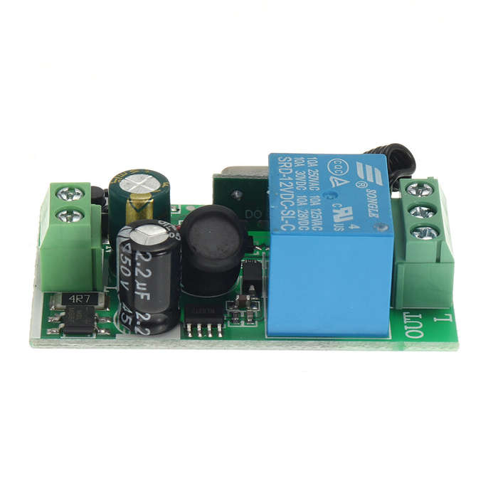 315MHz - 315MHz / 433MHz 220V 10A 1CH Channel Wireless Relay Remote Control Switch Receiver
