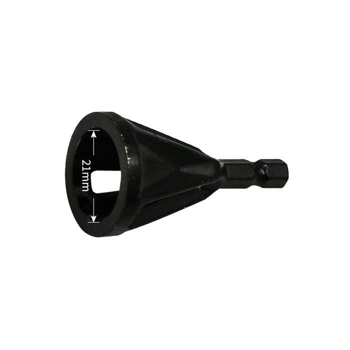 frosted silver - 1PCS Remove Burr Tool Deburring External Chamfer Metal Hexagon Handle Deburr Drills