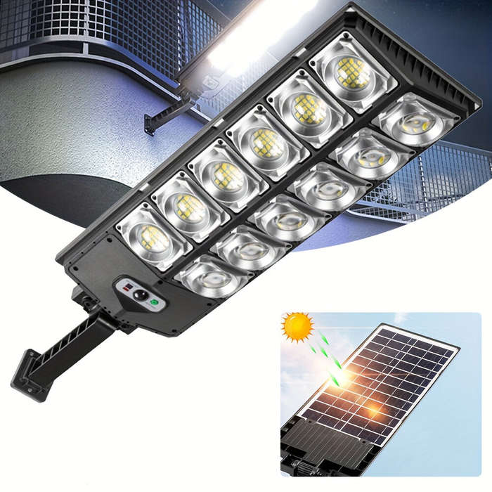 360LED - 360LED Motion Sensor Solar Street Light Outdoor Home Garden Light Super Bright Waterproof R