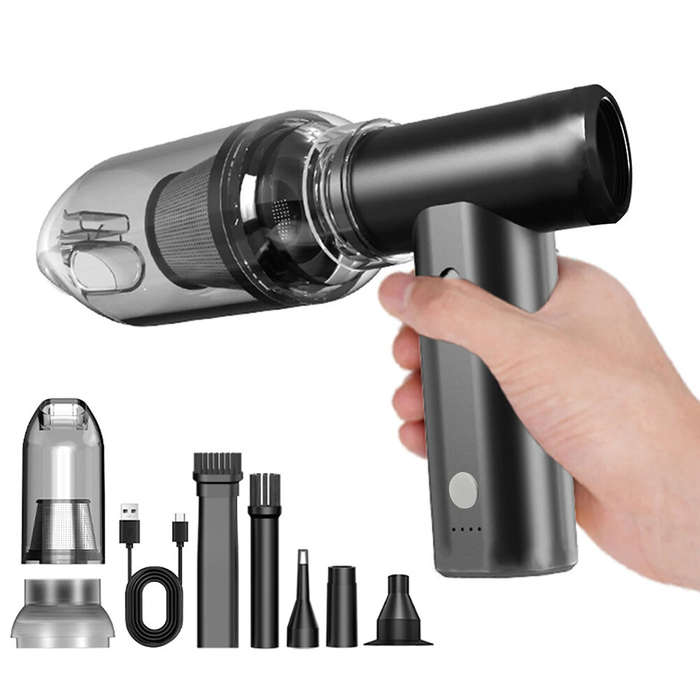 #1 - Powerful Turbo Fan Vacuum Cleaner Fan DC Brushless High Speed Motor Mini Jet Turbine Powerful F