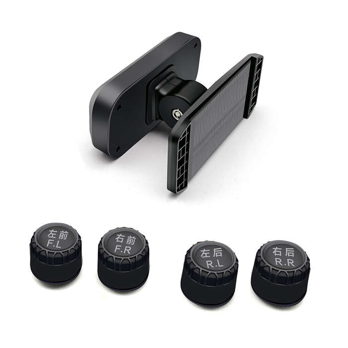 Car TPMS Tire Pressure Monitor Solar Wireless External Display External Tire Pressure Monitoring Sys