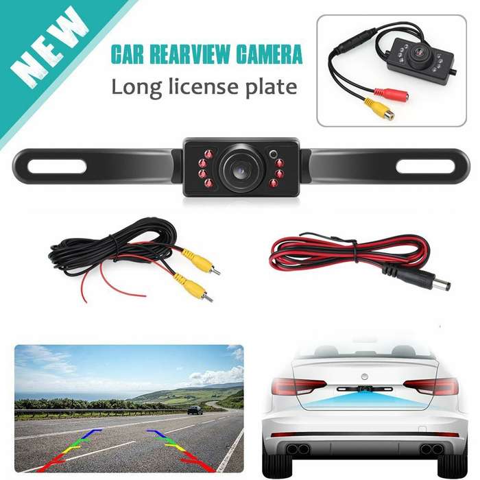 720 HD Backup Camera Rear View License Plate Reverse Camera Universal for Pickup Truck Car SUV 149 A