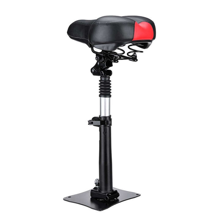 Black Red - ANGWATT CS1 Electric Scooter Saddle Seat Professional Breathable Shock Absorbing For ANG