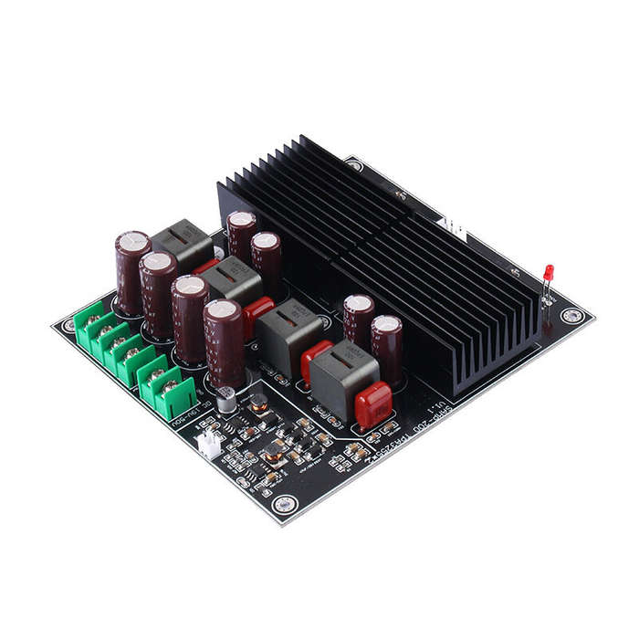 Black - HIFI Dual-Core TPA3255 Stereo Amplifier Board 2 Channel 600W+600W Class D Digital Power Amp