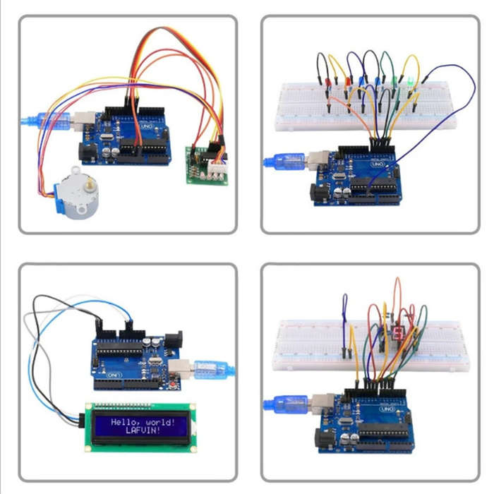 with box - RFID UNOR3 Upgraded Version For Starter Kit DIY Electronic Kit Power Supply Module Access