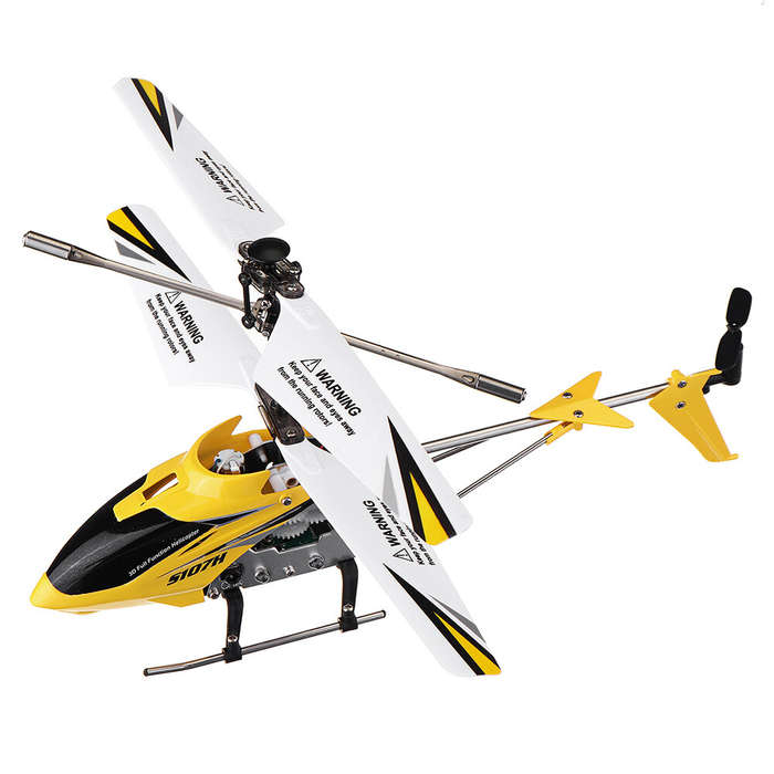 Red - SYMA S107H 2.4G 3.5CH Auto-hover Altitude Hold RC Helicopter With Gyro RTF