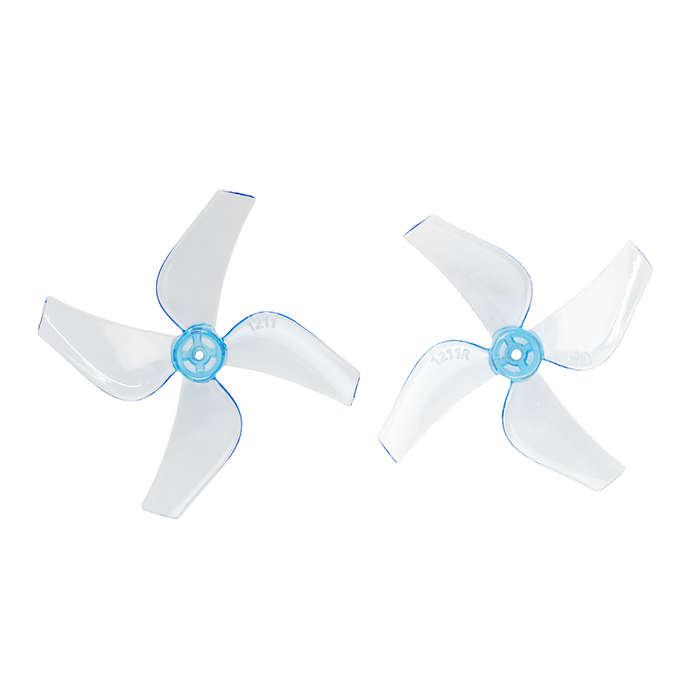 0.8mm - 4 Pairs GEMFAN 1211 31mm 1.2 Inch 4 Blade PC Propeller 0.8mm / 1mm for FPV Racing Drones Com