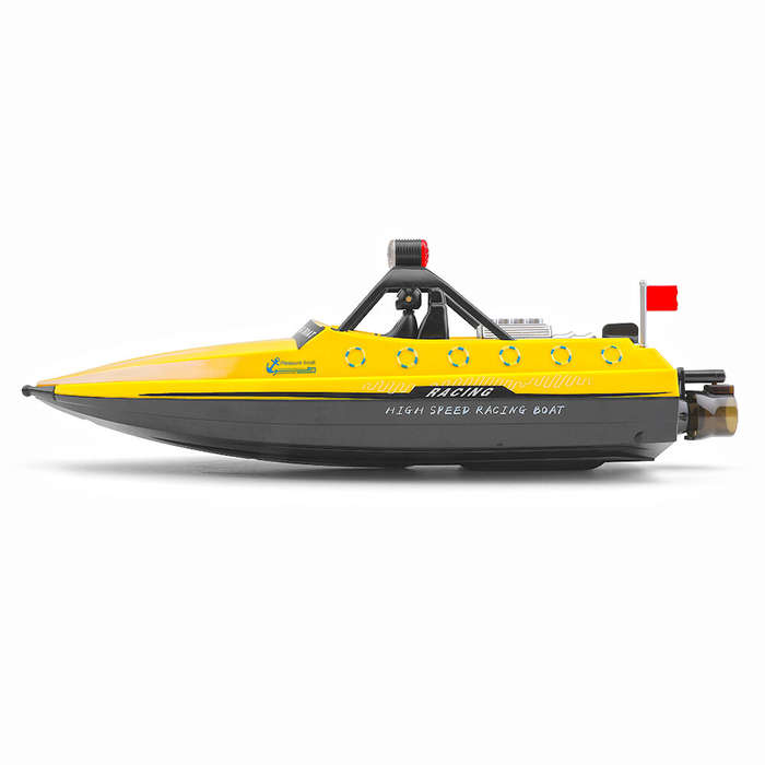 Yellow - Wltoys WL917 2.4G 16KM/H Remote Control Racing Ship Water RC Boat Vehicle Models