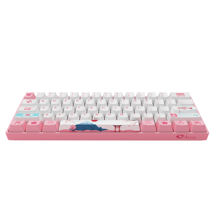 AKKO 3061S Tokyo R2 Mechanical Keyboard 61 Keys Wired Hot Swappable Gateron Prelubricate Switch RGB