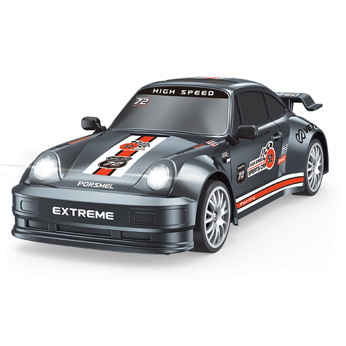 Grey - JZY X60 RTR 1/24 2.4G 4WD Drift RC Car Mini Race LED Light Radio Control High-Speed Motor On-