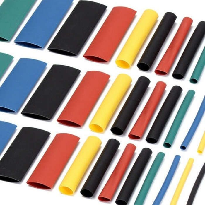 530pcs Heat Shrink Tubing Insulation Shrinkable Tube Assortment Electronic Polyolefin Ratio 2:1 Wrap