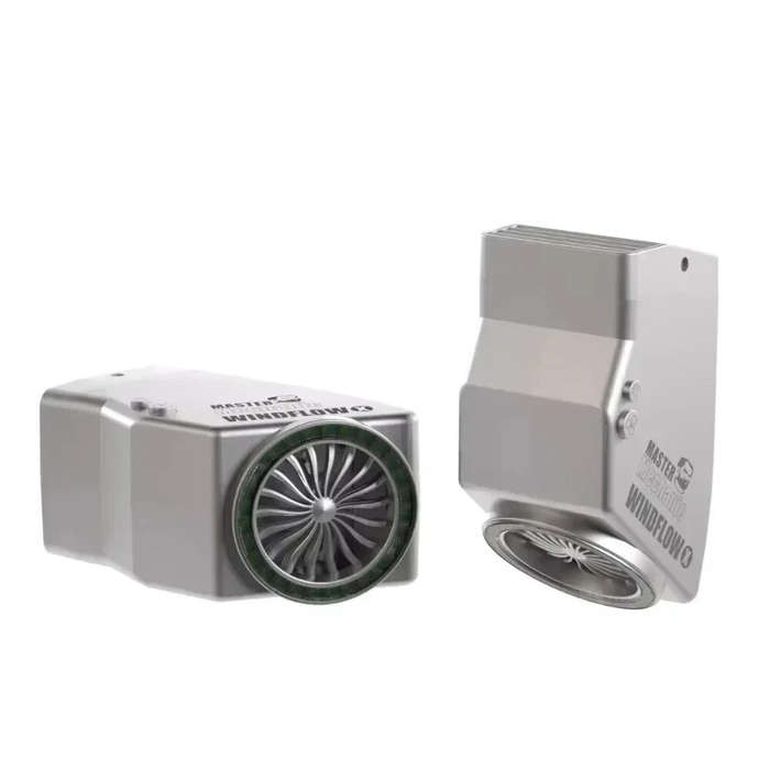 .A - MECHANIC WindFlow X Exhaust Fan with LED Light 8000R/Min 52x58x106mm Portable Fume Extraction T