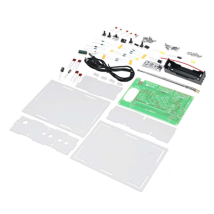 FM Radio DIY Kit RDA5807 FM Radio Receiver 65-108MHz Frequency Modulation TDA2822 Power Amplifier Ra