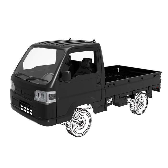 Blue - LDRC RC Car Parts Body Shell Assembly Off-Road Climbing Truck Drift High Speed Vehicles Model