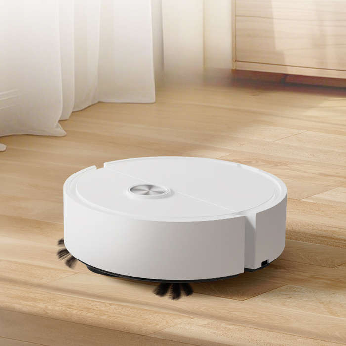 white - Home All-Round Robot Household Dust Collection Intelligent Sweeping All-In-One Automatic Cle