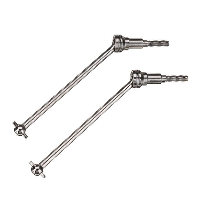 2PCS HBX 2996A 1/10 RC Car Parts Metal Universal Front Drive Shaft Vehicles Models Spare Accessories