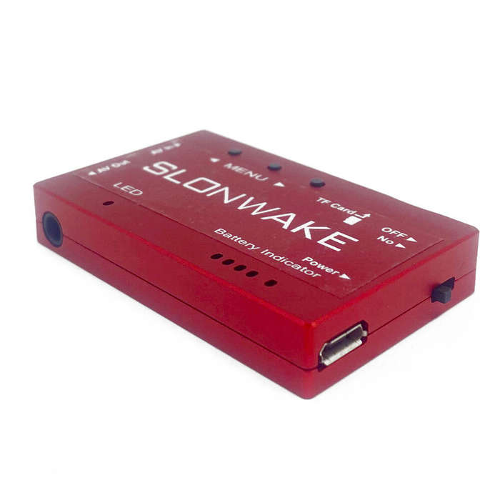 Red - EWRF HMDVR AV Recorder 640*480 Mini DVR Module Support 32G TF for FPV Goggles Monitor Camera R
