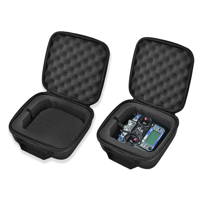 Black - Universal Nylon EVA Waterproof Transmitter Carrying Bag Storage Case For FUTABA Wfly Radioli