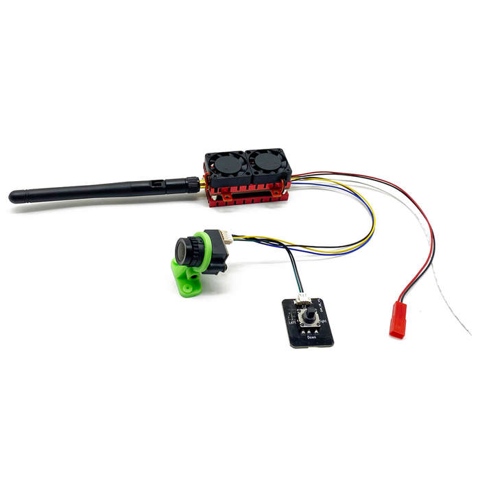 1 Set - SLONWAKE 5.8G 48CH 5W FPV Transmitter Kits 200mW 500mW 1200mW 5000mW Adjustable VTX with 120