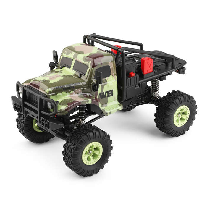 Camouflages - Wltoys 184021 1/18 2.4G 4WD Cralwer RC Car Vehicles Model RTR w/ Light Two Speed