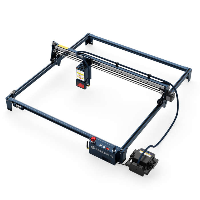 SCULPFUN S30 Ultra-22W Laser Engraving Machine 600x600mm Engraving Area Laser Cutter Automatic Air A