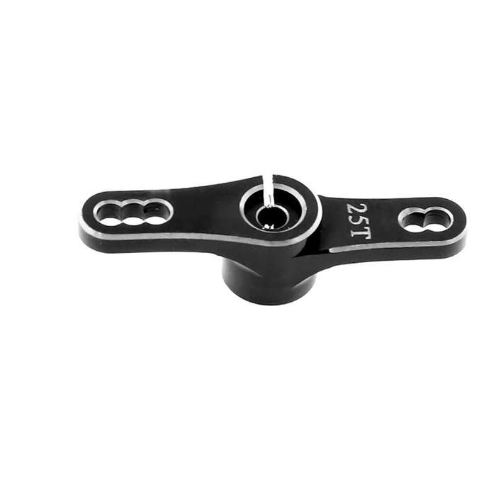 01 - Metal Servo Horn 25T Steering Arm Double Head Replacement for Futaba Savox Servo HSP HD Xcore R