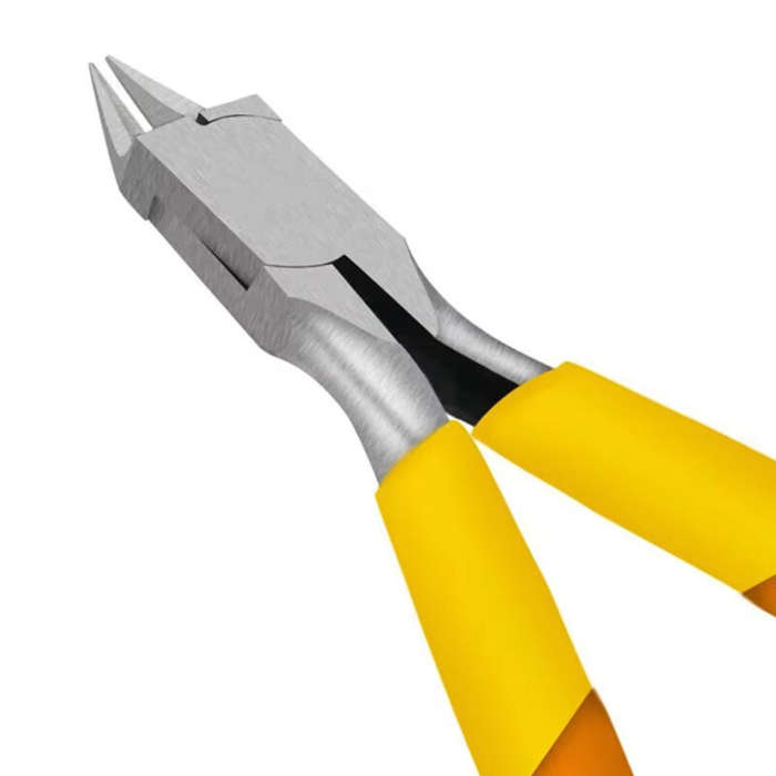 1 Piece - Precision Sharp Cutter Pliers High Carbon Steel Blades PVC Handles Model Assembly Diagonal