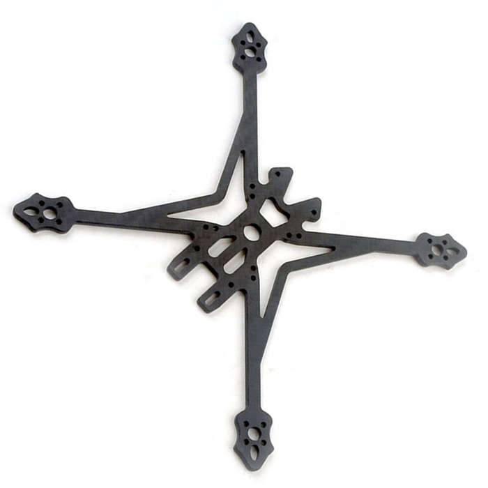 Bottom Plate - Happymodel Crux35 Spare Part 150mm Wheelbase Carbon Fiber 3mm Thickness Bottom Plate