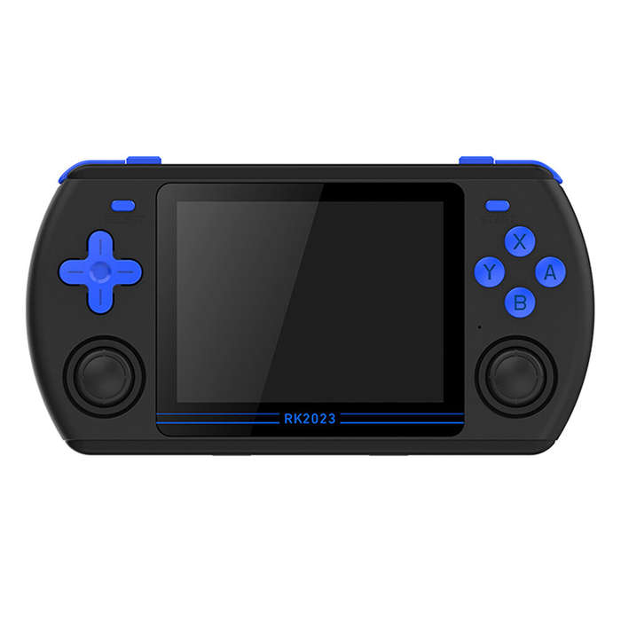 Powkiddy RK2023 3.5 Inch Retro Handheld Game Console 64GB 4:3 IPS Classic Game Player RK3566 Chip Du