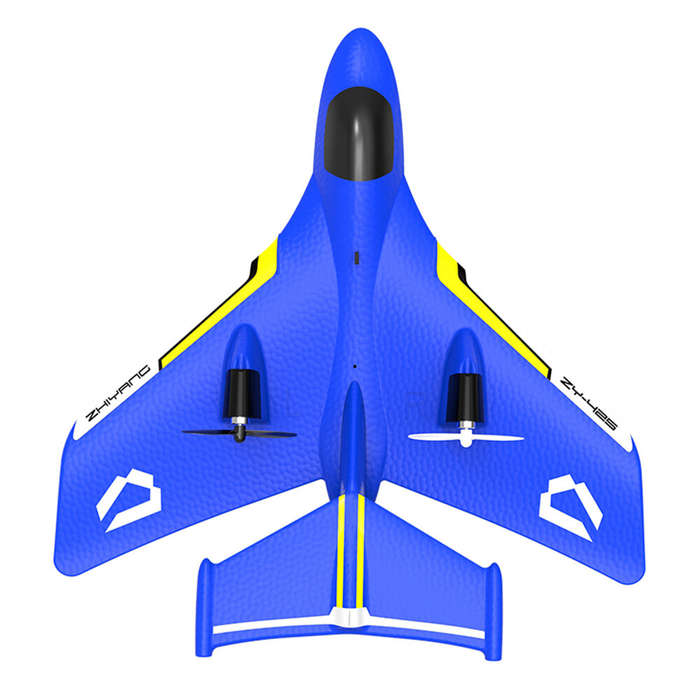 Red - ZHIYANG ZY-425 Sea Land Air 260mm Wingspan 2.4G EPP RC Airplane RTF With LED Light