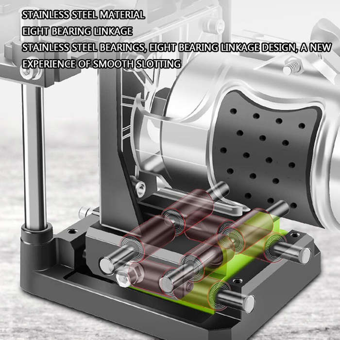 Green - Woodworking Slotting Machine Bracket Wood Trimming Machine Bracket Aluminum Alloy Wood Trimm