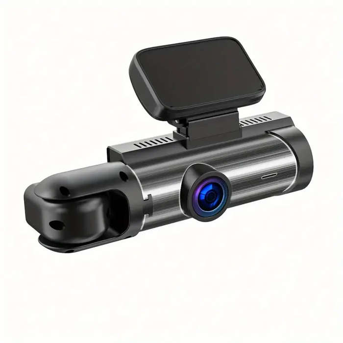 1080P Car Dual Lens Dash Cam Front And Inside Camera with IR Night Vision Loop Recording Wide Angle