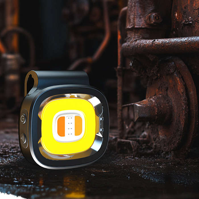 Black - Magnetic Headlight Mini Portable Strong Light Super Bright Night Fishing Light Outdoor Head