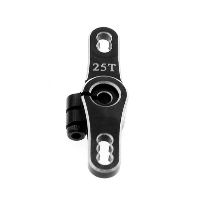 01 - Metal Servo Horn 25T Steering Arm Double Head Replacement for Futaba Savox Servo HSP HD Xcore R