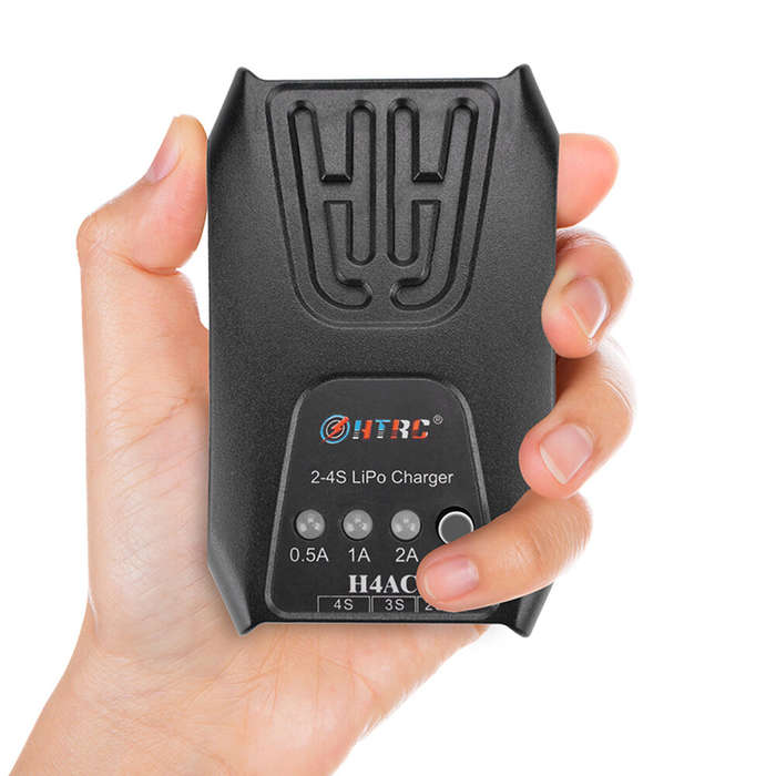 US Plug - HTRC H4L Mini Cell 20W Balance Charger RC Toy Charge Battery Charger for 2-4S LiPo Battery