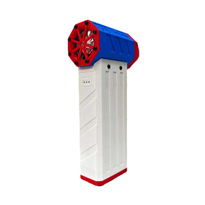 White - Violent Turbo Fan X5 High-Performance Turbo Fan 4000mAh Battery Type-C Charging 3 Speeds up
