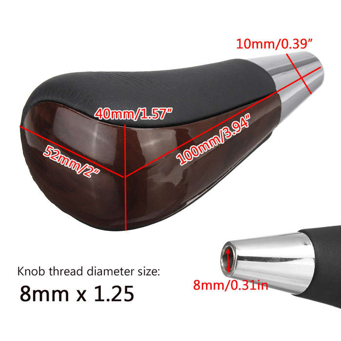 1 - Automatic Gear Shift Knob Shiter Car Fit For TOYOTA/HARRIER/FORTUNER/LEXUS