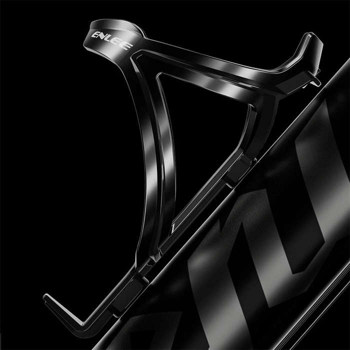 White - ENLEE Dual Color Bicycle Water Bottle Holder Tough Hardness Wear-resistant Lightweight Bike