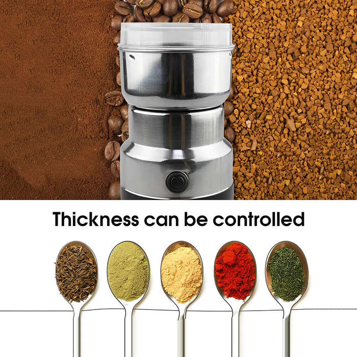 EU Plug - Home Kitchen Electric Milling Machine Multipurpose Electric Coffee Bean Grinding Tool Stai