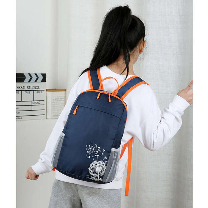 Black - IPRee Children's Backpack Lightweight Outdoor Foldable Leisure Travel Fashion Cute Waterproo