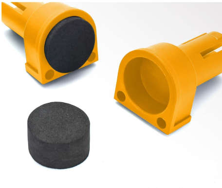 19mm - 8PCS Workbench Peg Brake Stops Clamp 19mm 20mm EVA Rubber Bench Dog Woodworking tool for Work