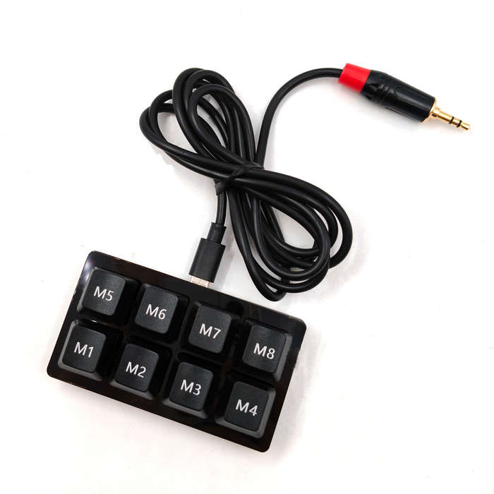 Black - Mechanical Keyboard for ICOM IC 705 IC 7610 Shortwave Radio SSB CW RTTY Controller Replaceab