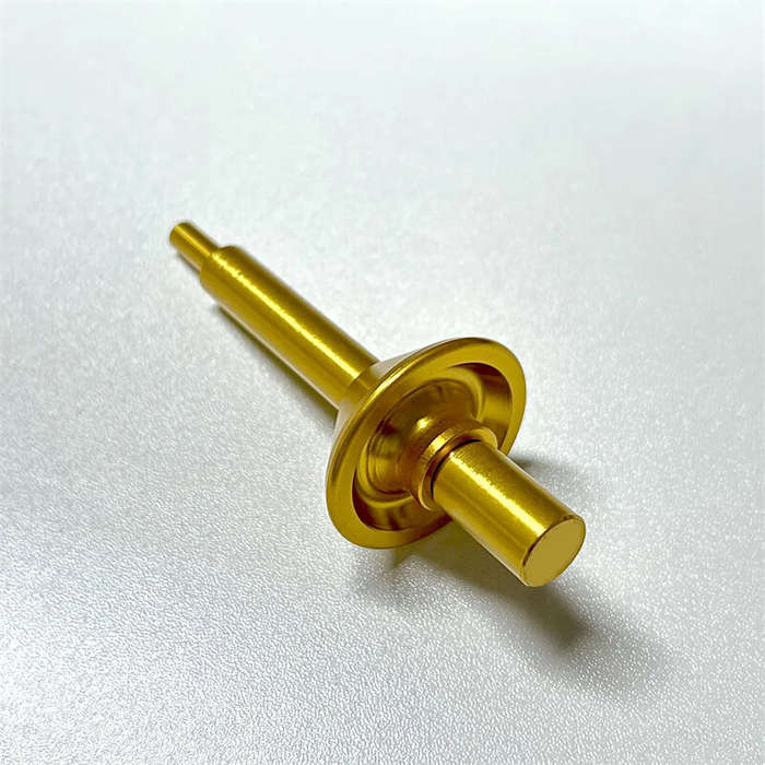 Gold - Aluminum Alloy Router Subbase Centering Pin and Cone Gold High Precision Woodworking Tool Acc